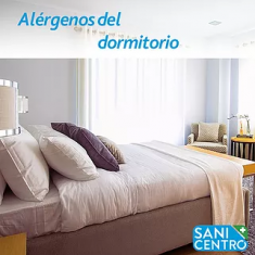 Alérgenos en el dormitorio SANICENTRO